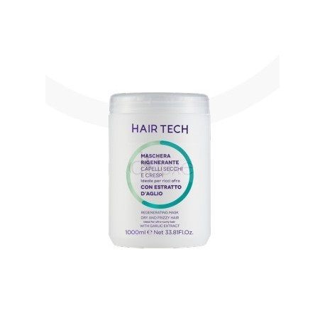 Máscara regenerante para cabelos secos e crespos 1000ml Hair Tech