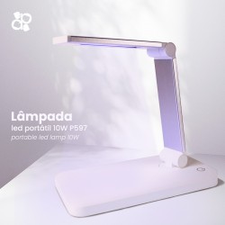 Lâmpada LED Portátil Luxury 10W - Purple