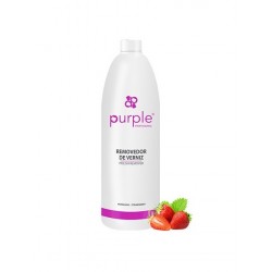 Removedor de verniz de unhas com glicerina e morango 1000ml Purple