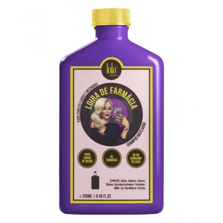 Champô Matizador Loiro da Farmácia 250ml Lola Cosmtics