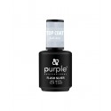 Top Coat sem Goma Flash Silver 15ml Purple