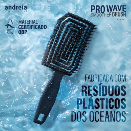 PRO WAVE – SMOOTHER BRUSH - Escova Desembaraçadora - Andreia Professional