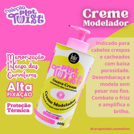 PLOT TWIST Creme Modeladora 480GR Lola Cosmetics