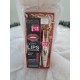 Batom Lipstick & Lip Liner + Máscara Big Volume Explosion Eveline COM EMBALAGEM DE NATAL