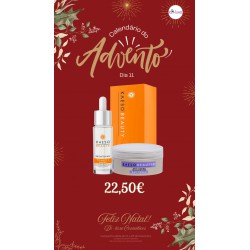 Conjunto Creme de Rosto Anti-Envelhecimento + Serum de Rosto Vitamina C Kaeso