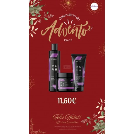 Conjunto Pure Liss Champô + Máscara + Leave In