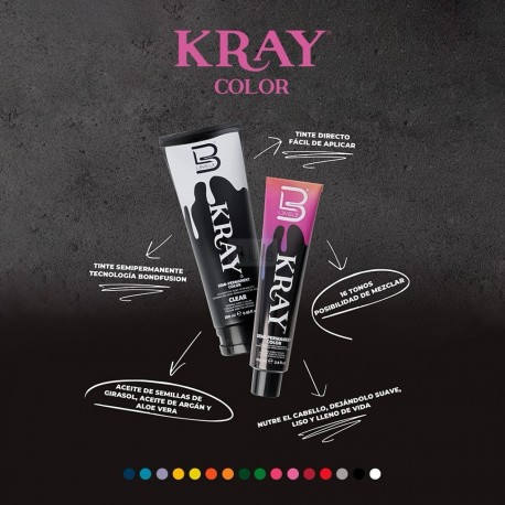 Coloração Direta Semi Permanente Color Kray 100ml L3VEL3