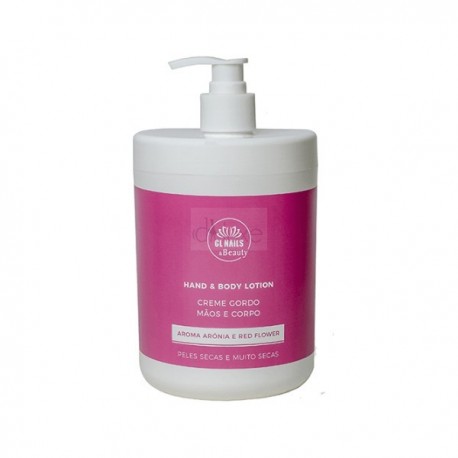 Creme Gordo Hidratante para Corpo, Mãos e Pés 1000ml GL