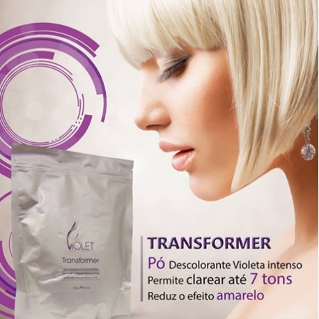 Pó Descolorante 500grs Violet Hair Cosmetics