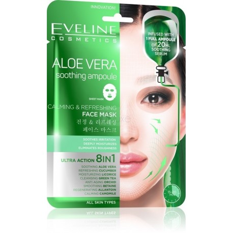 Máscara Facial Q10 Anti-Rugas (1pcs) Eveline Cosmetics