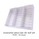 Expositor para 30 Tips de Nail Art - Purple