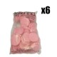 Cera Quente Discos Rosa 1kg Di-Luxe