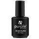 White Flake No Wipe Top Coat 15ml - Purple